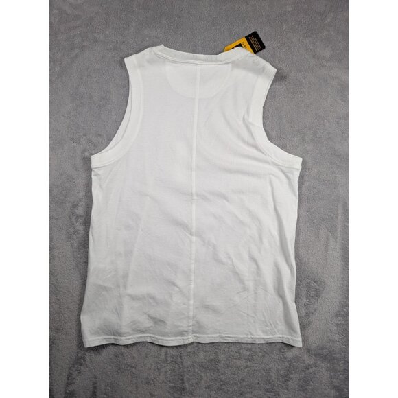Carhartt Womens Tank Top Size Small White Relaxed Fit Lightweight Work Rugged - Picture 7 of 7